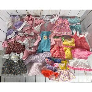 JC Toys Berenguer La Baby Huge 27 pc Baby Doll Clothes Dresses Sleepers Acces